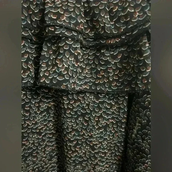 Tuesday’s Child Upscale Boutique Paisley Ruffle Dress Girl’s Size 18 - Picture 3 of 5